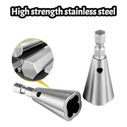 Wire Twister Tool for Drill, 3Pcs Stainless Steel Hex Shank Cable Twisting Electrical Power Drill Drivers Tools 1