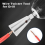Wire Twister Tool for Drill, 3Pcs Stainless Steel Hex Shank Cable Twisting Electrical Power Drill Drivers Tools 5