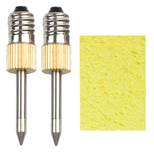 2 Pcs Soldering Iron Tip with E10 Interface Welding Tips USB Tools Set B Type