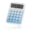Desktop Mechanical Calculator, Cute Big Buttons Calculators with 12 Digits Large LCD Display, Desk Accessories,Blue 1