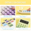 Desktop Mechanical Calculator, Cute Big Buttons Calculators with 12 Digits Large LCD Display, Desk Accessories,Blue 5