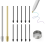 For 2 Pen Tips,Metal Tips,Replacement Tips/Nibs Refill Accessories 12Pcs 2