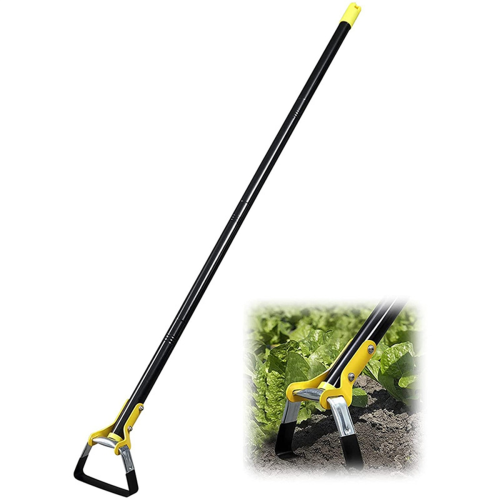 Action Hoe for Weeding Stirrup Tool Garden Hula-Ho Scuffle Loop Weeder Cultivator, Rake.1.9m 2