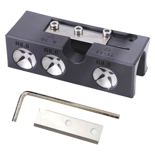 Upgraded Aluminum Pool Cue Tip Repair Tool, Accessories, Used to Replace and Shape Tips