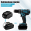 For 18V BL Series Battery Conversion for 20V 6PIN Lithium Tool Converter Adapter 5