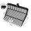 Manure Fork Replacement Head, Pitchfork Horse Rake, for Picking Up Manure, Plastic Head,B 6