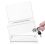 Clear Donation Box with Lock,2 Pack Ballot Sign Holder,Suggestion for Fundraising, Voting 6
