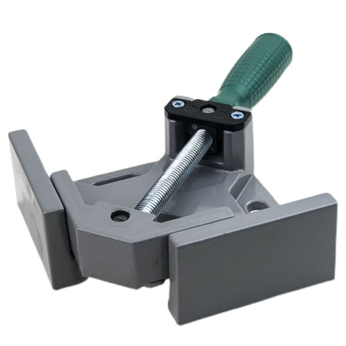 2PCS Right Angle Clip Clamp Single Handle 90 Degrees Adjustable Swing Jaw for Carpentry Frame Metal Welding 1