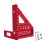 Woodworking Square Protractor, with Dowel Pins,Aluminum Alloy Miter Triangular Ruler,Angler Scriber A 1