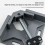 2PCS Right Angle Clip Clamp Single Handle 90 Degrees Adjustable Swing Jaw for Carpentry Frame Metal Welding 3
