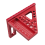 Woodworking Square Protractor, with Dowel Pins,Aluminum Alloy Miter Triangular Ruler,Angler Scriber A 5