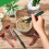Mini Seeder Seed Tools, Hand Seedling Spreader and Broom Set, Small Handheld 2