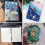 Large Notebook Cover Epoxy Resin Silicone Molds A4,A5,A6,A7 Bookmark Loose Leaf Binder Rings Kit DIY Casting Tool 5
