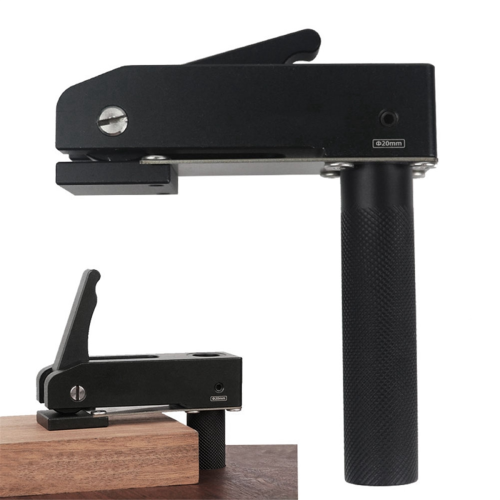 Woodworking Desktop Quick Acting Hold Down Clamp Clip Fast Fixed for 20MM Dog Hole Tool 1