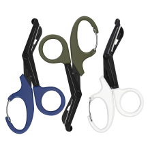Medical-Scissors Trauma Shears with Carabiner, 7.5Inch Scissor Fluoride-Coated Grade for EMT Workers 3PCS
