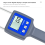 TK100GF Handheld Flour Starch Moisture Tester LCD Digital Display with Backlight Grain Meter Humidity 6