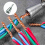 4Pcs Wire Twister Tool for Drill,6mm Twisting and 2-5 Way Stripper Drill, 3