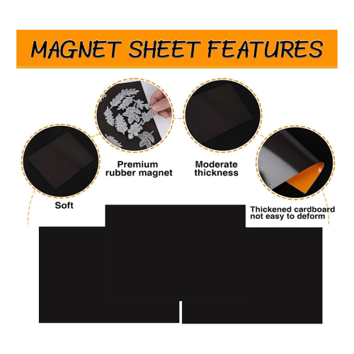 Stamp and Die Storage Bags Rubber Magnetic Sheets for Storing , DIY Scrapbooking A 1