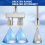 Pressure Washer Tips, 2-In-1 Nozzle Tip, Dual with 4PCS Nozzles 2