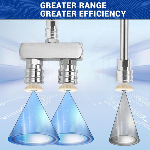 Pressure Washer Tips, 2-In-1 Nozzle Tip, Dual with 4PCS Nozzles 1