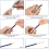 Wire Stripping and Twisting Tool,Electric Stripper,Wire Twister Tool for Drill with 25PCS Connectors Nuts 4