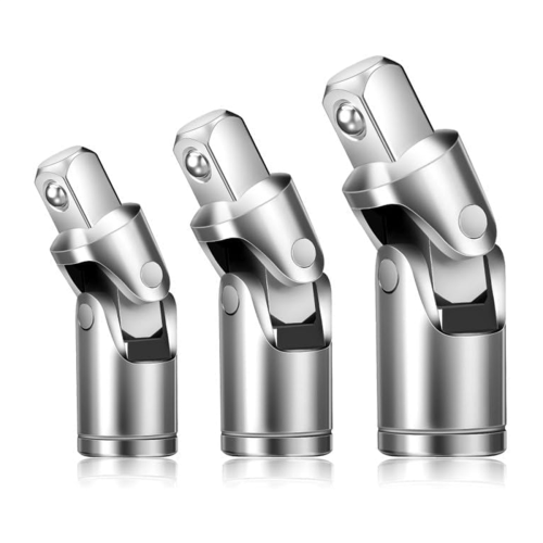 Universal Drive Connector Socket Set, 360 Degree Rotating Maintenance Fasteners, Suitable for Car Modification