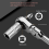 2-In-1 Round Handle Ratchet Wrench 1/4 Double Ended 72 Teeth Quick Spanner Tool Screwdriver Socket Bit 4