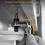 2-In-1 Round Handle Ratchet Wrench 1/4 Double Ended 72 Teeth Quick Spanner Tool Screwdriver Socket Bit 5