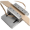Leather Edge Trimmer, Belt Side Edger Tool, Desktop Strap Beveler Machine for DIY Working 1