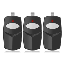 3Pcs Replacement for Linear Multicode Garage Gate Door Opener Remote,3089,308911,MCS308911,10 Dip Switch,Black,300mhz