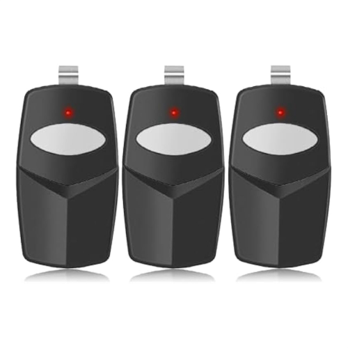 3Pcs Replacement for Linear Multicode Garage Gate Door Opener Remote,3089,308911,MCS308911,10 Dip Switch,Black,300mhz