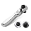 2 in 1 Flat Handle Ratchet Wrench 1/4 Double Ended 72 Teeth Quick Spanner Tool Screwdriver Socket Bit DIY Repair 2