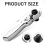 2 in 1 Flat Handle Ratchet Wrench 1/4 Double Ended 72 Teeth Quick Spanner Tool Screwdriver Socket Bit DIY Repair 3