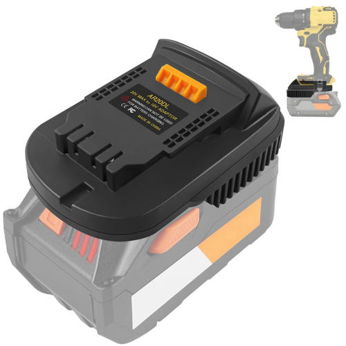 AR20DL Adapter for 18V Battery to 20V MAX XR Cordless Tools Use Platform Batteries