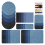 Patches for Inside Jeans 30PCS, Iron on Clothing Repair,Iron 7
