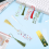 15 Pieces Blank Clear Acrylic Bookmarks with Hanging String, String 5
