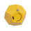 Mini Timer Rotate Dodecagon Rechargeable Sound Vibrate Light Alarm Flip Countdown for Timemanager Yellow 1