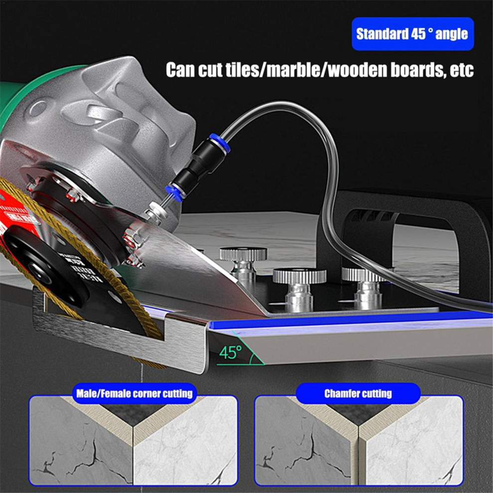 Tile Chamfer Grinder Tool Angle Grinding Bracket For Chamfering 100-Type Tools Home Renovation A 4853504670769