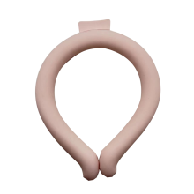 Neck Cooling Tube,for Hot Summer,Ice Ring Cooler for Outdoor Sports, Workers Pink