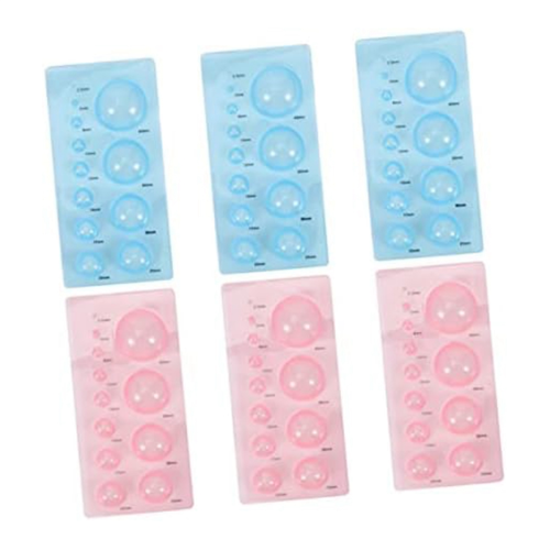 12 Pcs Paper Shaper Quilling Mould DIY Craft Tools Plastic Mold Tool Rolling 2