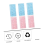 12 Pcs Paper Shaper Quilling Mould DIY Craft Tools Plastic Mold Tool Rolling 4