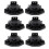 6 Pcs Joist Support Pedestals, Adjustable Decking & Flooring Pedestal for Deck, Timber Base 8