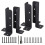 4Pcs Adjustable Deck Post Anchor Base Brackets Fence for Pergola Railing Mailbox Pavilion Garden Tool 7