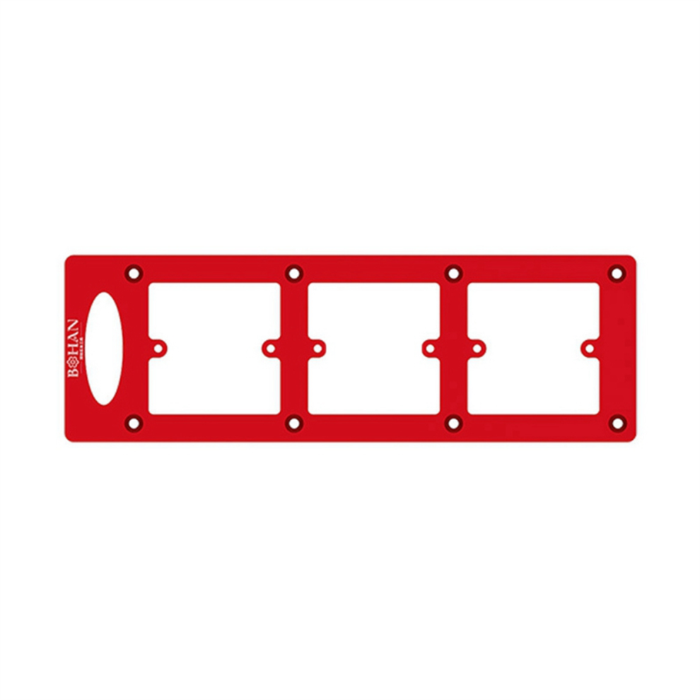 Switch Socket Bottom 86 Box Slotted Scribing Template Tool Opening Hole Decoration Electrical Outlet A 4851335045572