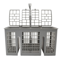 Multi-Functional Dishwasher Basket Accessory Adaptor for Most of Utensil Knife Fork Storage
