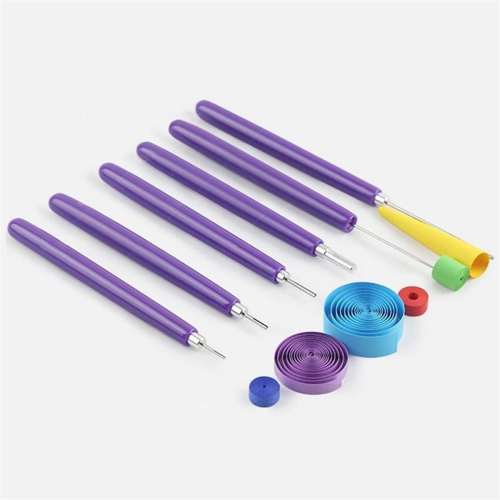 6 Pcs Paper Quilling Tools Slotted Kit Stainless Steel Pin Tool DIY Card Making Project 1