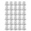 Sewing Thimble Finger Protector, 30 Pcs Metal Shield Ring for Hand Sewing, Craft Accessories DIY Tools 7