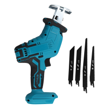 Cordless Electric Reciprocating Saw for Adjustable Speed Chainsaw Wood Metal Pipe Cutting Power Tool