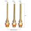 Hot Melt Nozzle Small-Bore Diameter Anti-Leakage Copper Accessories Nozzles Tools,2.0mm 3