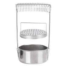 Paint Brush Washer,Stainless Steel Washer for Painting, Cup,with Wash Tank Filter Screen Holder Spring
